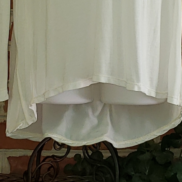 XCVI Velvet Silk Blend L/S Hi-Lo Tee Shirt Top NWT - Picture 6 of 8